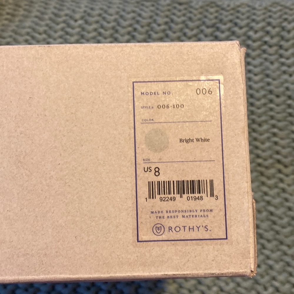 Rothy’s bright white